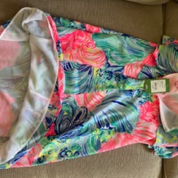 NWT LILLY PULITZER Beach Please Lexi mini slip dress - Picture 5 of 11